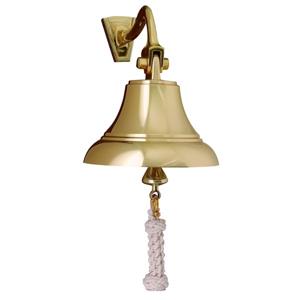 Weems & Plath 5050 5" Brass Bell with Lanyard