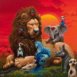 Ravensburger Hope for Tomorrow 500 Piece Jigsaw Puzzle | Surreal Wildlife Art from Dulk | Premium Quality | Eco-Friendly Materials