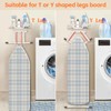 Paroto Ironing Board Holder Wall Mount, Laundry Room Organization Storage,