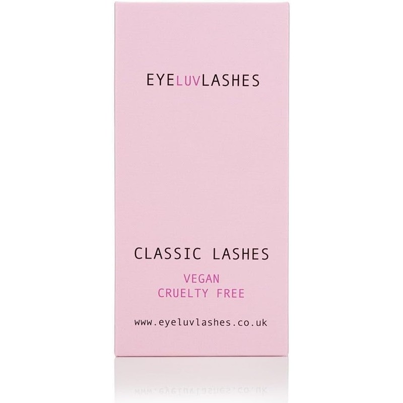 Classic Lash Trays Silk Eyelash Extensions Individual Eyelashes Soft Lightweight