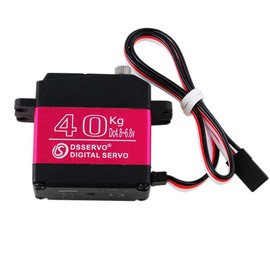 Stemedu 40KG Digital Servo High Speed Servo Motor 45 kg/cm.at (6.8V), Full Metal Gear Servo DS3240 for 1/8 1/10 1/12 Scale RC Boats and Cars (Control Angle 270°, Pack of 2)