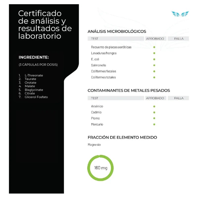 Eternal Nutrition Seven Mag Ultra Magnesio Complex 100 Cápsulas Glicinato