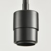 KLSS Black Pendant Lights Kitchen Island - Seeded Glass Pendant