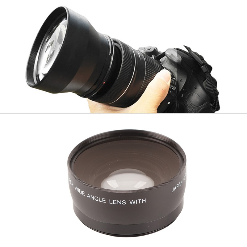 JSR‑1151 Advanced 58MM 0.45X Wide Angle Macro Lens Fit for