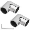 YANYUCB 2-Way Pipe Fitting Elbow Marine 316 Stainless 90 Degree