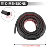 Motoforti Universal Car Weatherstrip Door Weather Stripping Edge Trim Seal