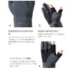 Shimano GL-031W Gore-Tex Windstopper Fleece Gloves 3 Blue Gray, multicolor