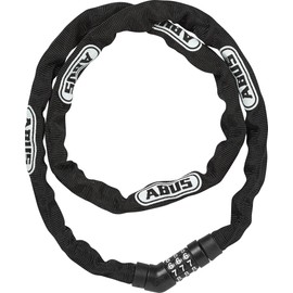 Abus Unisex 4804c/110 Steel-o-chain, Black
