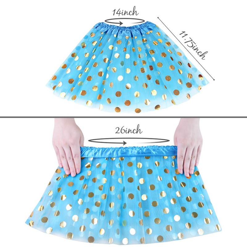 Koogel Koogel Tutu Skirt for Girls, Dress Up Clothes for