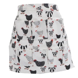 GRIRIW Cloth Collecting Apron with Pockets Creative Holder for Farm Kitchen Use