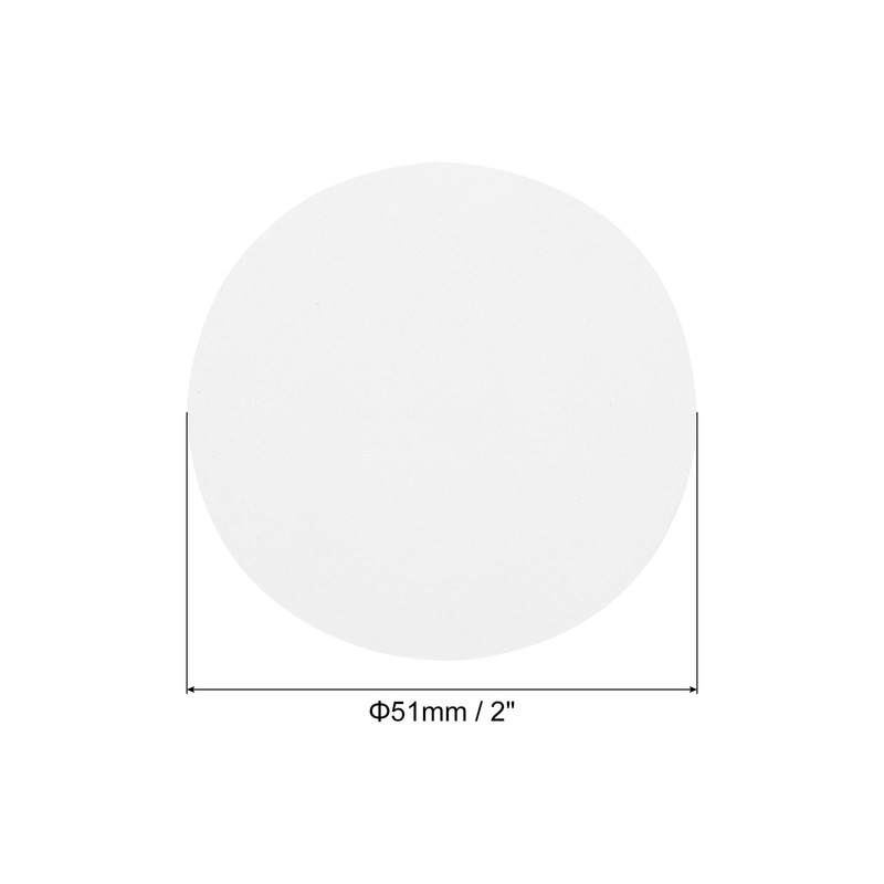 PATIKIL Mocha Pot Paper Filter Disposable Round White Paper 2