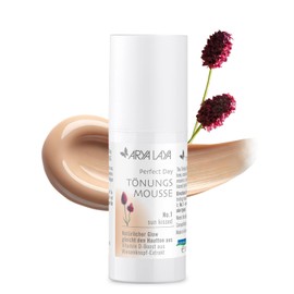 ARYA LAYA Tönungsmousse Perfect Day No. 1 "sun kissed" (helle bis mittlere Hauttypen), 30 ml – gleicht den Hautton aus, kaschiert Rötungen und Unregelmäßigkeiten, mit Vitamin D-Booster, vegan