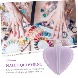 VILLFUL Nail Embossed Moulds Metal Frame Nail Art Tool for Fingernails and Toenails for Skill Levels