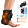 Rechargeable Heated Ankle & Wrist Wrap with Vibration Massage –