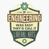 Engineering Bumper Sticker Vinyl Decal 5 inches