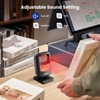 Eyoyo QR Code Desktop Barcode Scanner, Omnidirectional USB Wired Hands-Free