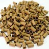 500 PCS 3.5 mm Light Brown Color Copper Tubes Beads