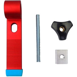 Namvo Hold-Down Clamp Universal T-slot T Rail 30 Type Rail Clamp Aluminium Alloy Woodworking Tool Type A