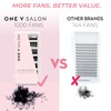 One V Salon Pro 6D Ultra-Speed Promade Fans, 1000 Premade