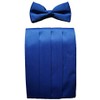 Clermont Direct Royal Blue Cummerbund & Bow Tie Set