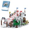 LOZ Mini Blocks 1922 Christmas Ski Resort Amusement Parks Building