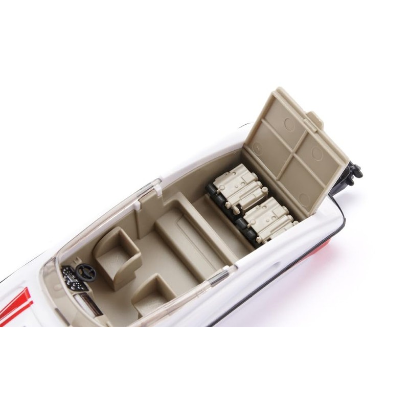 Siku 2568 Ford F150 with Motor Boat, 1:55, Metal/Plastic, Red/White