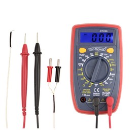 Digital Multimeter Voltmeter Voltage Tester Capacity Meter Temperature