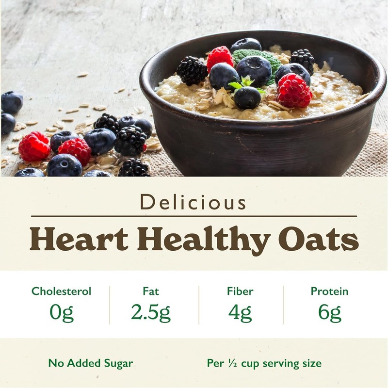 GF Harvest Gluten Free Organic Rolled Oats, 32 Ounce Bag,