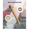 Qnbes 4 Pcs Brake Cage Bolt for Semi Truck, Release