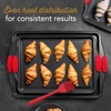 Baking Sheet Set, 2-Piece Large Cookie Sheet Set with Silicone