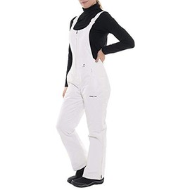 Arctix Women's Essential Insulated Bib Overalls, White, Large Tall