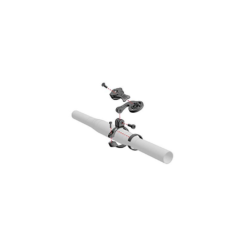 Wreckmount Plus Moto Mount 7 Clamp Offset Type (R+Moto7SV) (Silver)