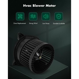 SCITOO 700105 Front HVAC Blower Motor with Fan Cage for Ford for Focus 2000-2007,for Ford for Transit Connect 2010-2013