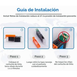 Genérico Kit 4 Colores Cartucho Compatible 564 XL para impresoras B8550 C6340 C310 y mas