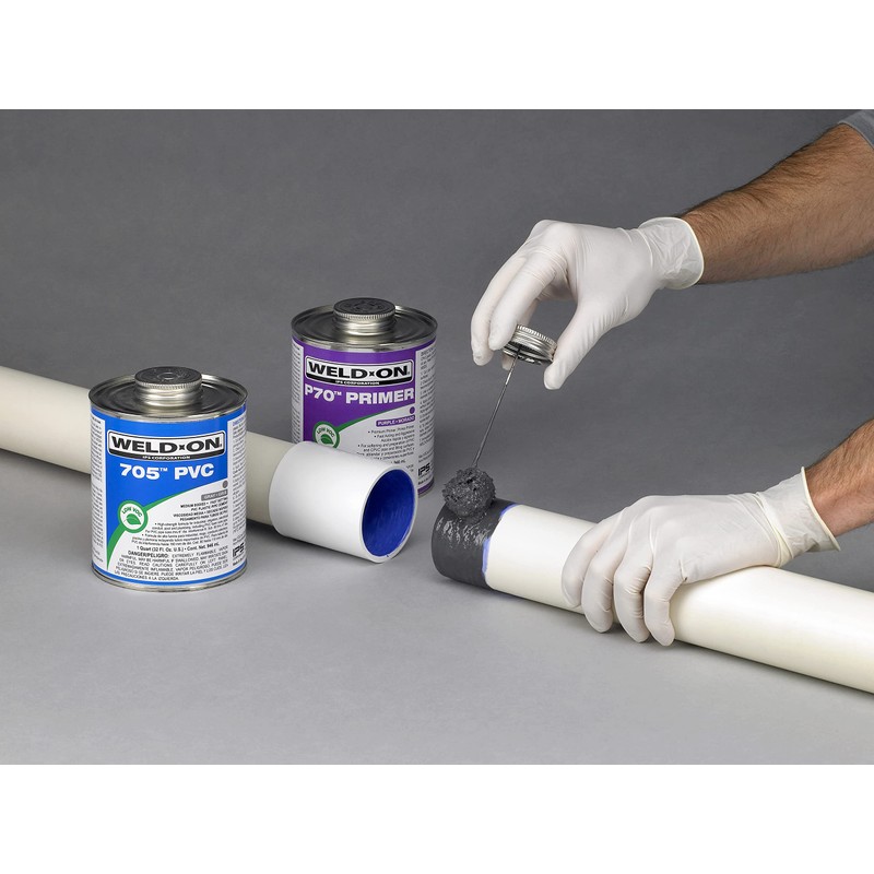 Weld-On 10089 705 Industrial Grade PVC Medium-Bodied High Strength Solvent