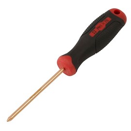 Sealey #1 x 75mm Phillips Screwdriver - Non-Sparking - NS096