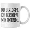 Trendation - Beste Freunde Tasse Geschenk Beste Freundin Freund Kaffeetasse