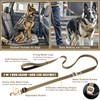 MOOGROU Tactical Dog Harness and Leash Set for Large Dogs,Heavy