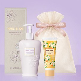 Paul & Joe [Paul & Joe] [Planning] Treatment body milk & hand cream set (+organza pouch) / [폴앤조] [기획] 트리트먼트 바디 밀크 & 핸드크림 세트 (+오간자 파우치)