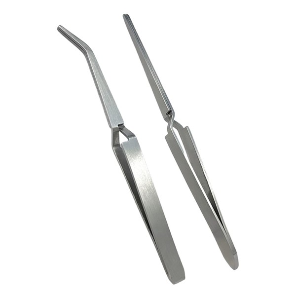 Reverse Craft Tweezers for Crafting Nail Salons Eyelash Extensions Jewelry