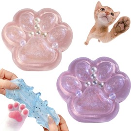2PCS Cat Paw Squishy,Squishy Paw,Cat Squishy,Squishy Toys,Cat Paw Squishy Toys,Squishy Cat Paw Pinch Toy Squeeze Toys,Taba-Squ-ishy,Squishy Cat Paw,Cat Soft Toy,Fufu Squishy,Sticky Squishy,Pink Purple