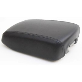 Kar Designers Fits 09-10 Kia Optima Vinyl Center Console Lid Armrest Cover Black