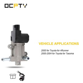 OCPTY Idle Air Control Valve 2H1358 2227075051 2227075050 2H1462 2IAC0328 AC526 for 2000 for Toyota 4Runner | 2000-2004 for Toyota Tacoma Idle Speed Control Valve