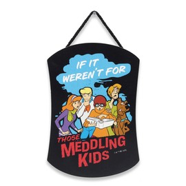 Scooby-Doo Meddling Kids Hanging Wood Wall Decor - Fun Scooby-Doo Sign for Home Decorating