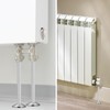 6PCS Radiator Pipe Covers and Pipe Collars Pipe Central Heating