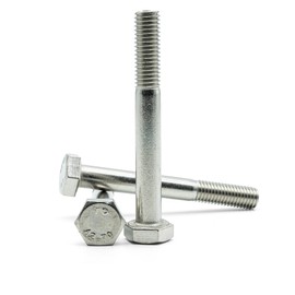 Hippo Hardware M12 (12mm X 85mm) Hexagon Head Bolts Part Threaded Hex Bolt A2 Stainless Steel DIN931 (Pack of 5)