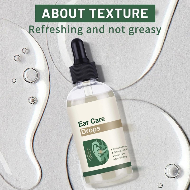 Ear Care Drops with Gentle Natural Extracts for Daily Ear
