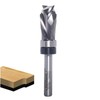 SICWOOD Compression Top Bearing Flush Trim Router Bit 1/4 Shank