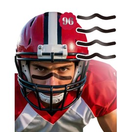 96 Pairs Eye Black Stickers, Breathable Sports Eye Strips Baseball Football Softball Face Eyeblack Stickers for Party Game Sport Supplies, Baseball Mom Accessories