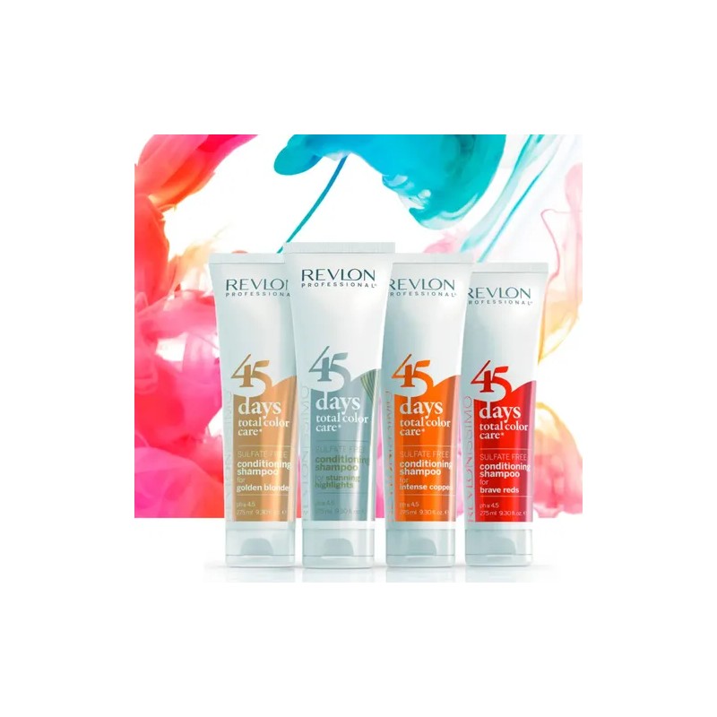 Shampoo Acondicionador Revlonissimo 45 Days Para Cobrizos